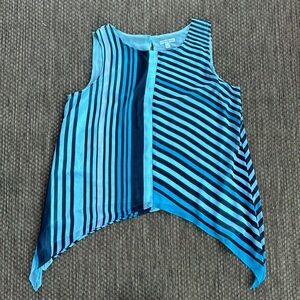 NY&C Striped Flowy Tank